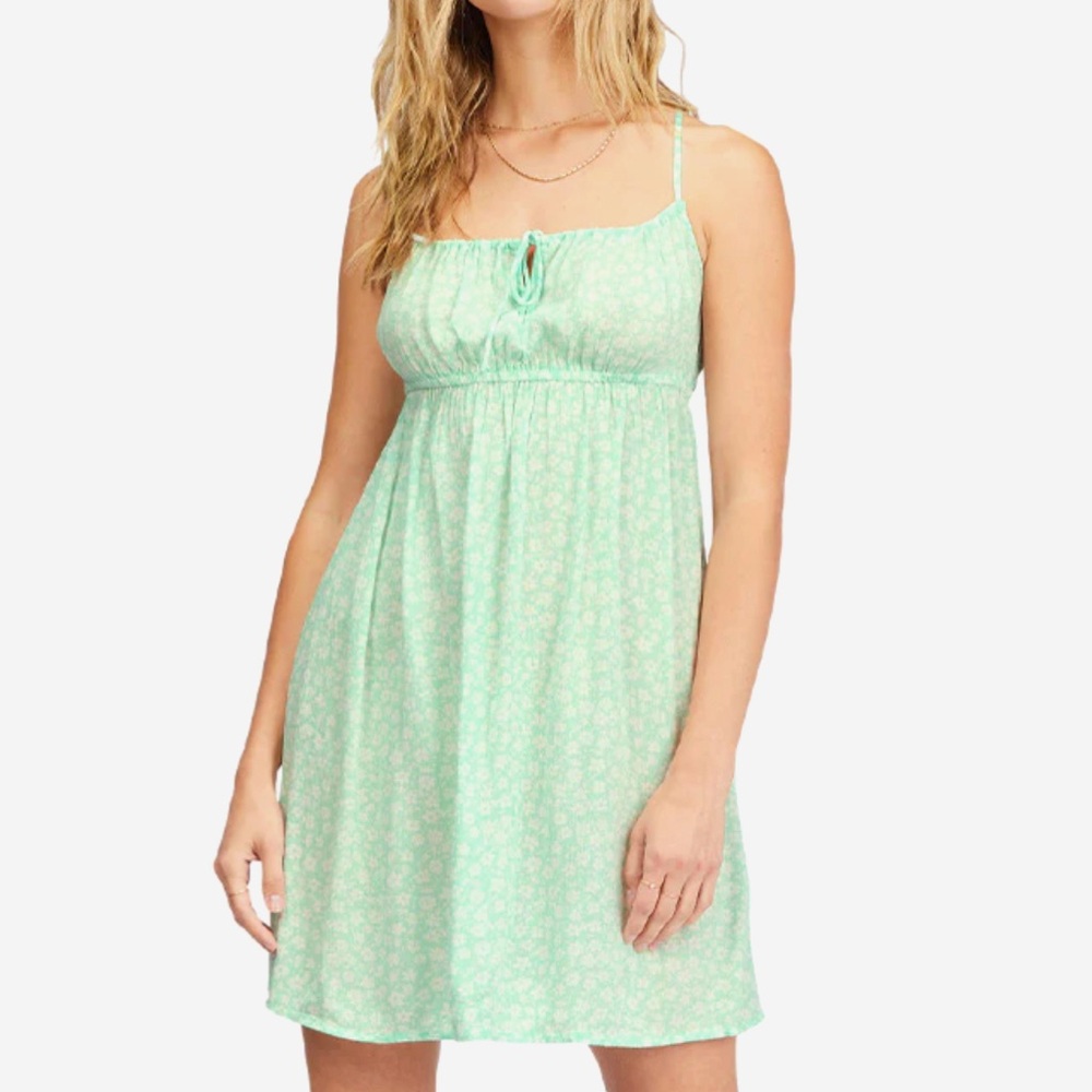 Feelin Blue Mini Slip Dress Billabong